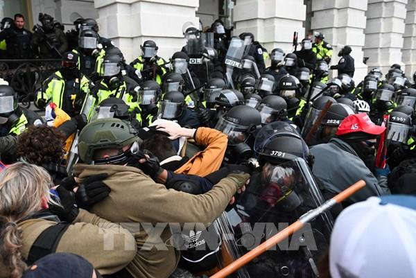 Bộ Tư pháp Mỹ buộc tội 15 đối tượng tấn công tòa nhà Quốc hội