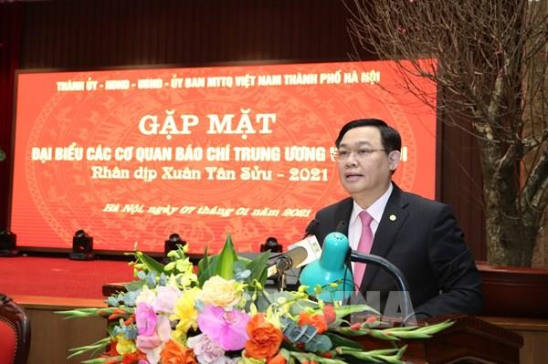 Bí thư Thành ủy Hà Nội: Không có hạn chế đối với thông tin báo chí