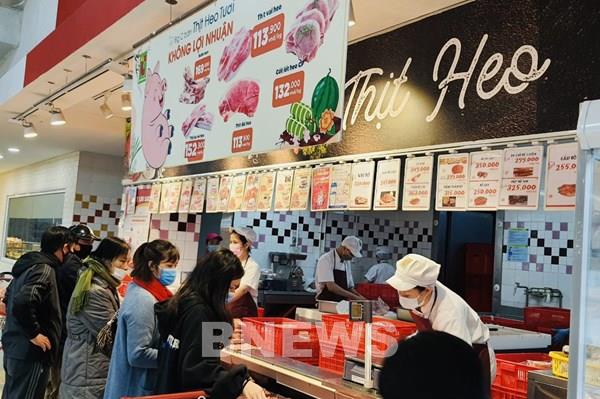 Central Retail áp dụng chương trình bán thịt lợn tươi không lợi nhuận