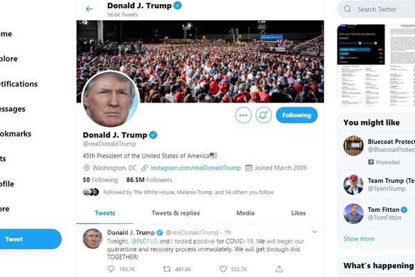 Twitter khóa tài khoản của Tổng thống D.Trump vĩnh viễn