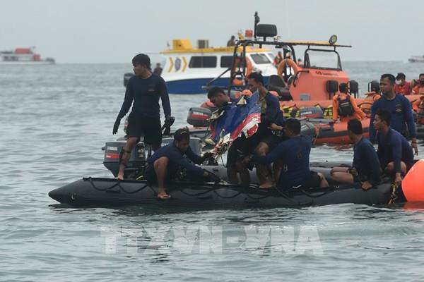 Tàu nghiên cứu Hàn Quốc hỗ trợ tìm kiếm máy bay rơi ở Indonesia