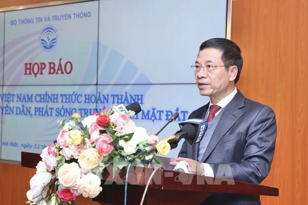 Việt Nam hoàn thành Đề án số hóa truyền dẫn, phát sóng truyền hình mặt đất đến năm 2020