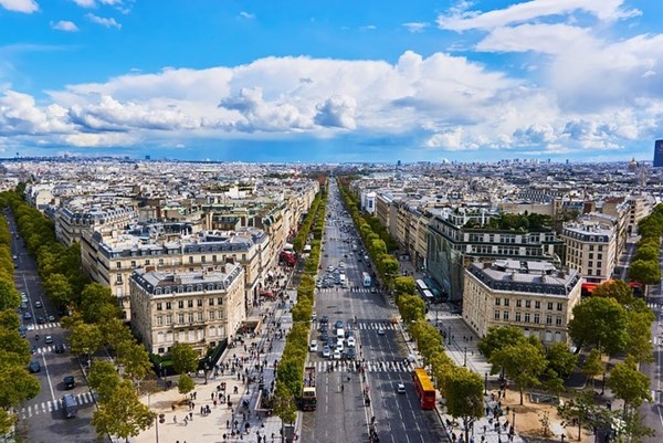 Paris triển khai dự án "phủ xanh" đại lộ Champs-Elysees