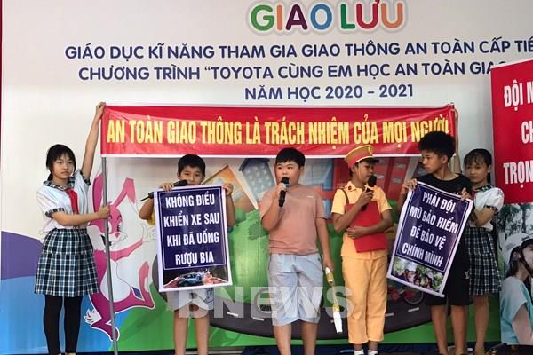 Toyota triển khai chương trình cùng em học an toàn giao thông