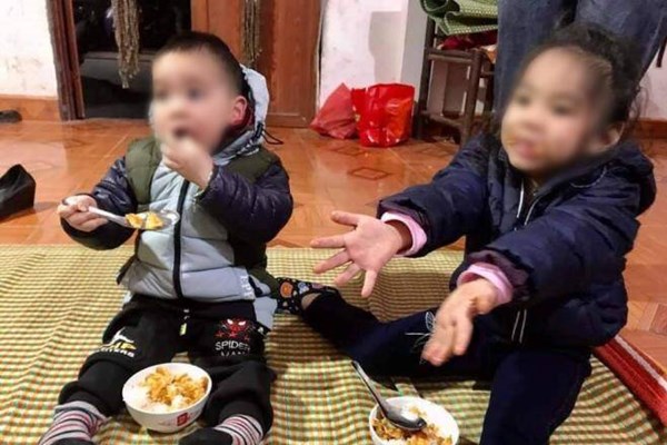 Thông tin về hai cháu bé bị bỏ rơi trên bờ đê sông Hồng