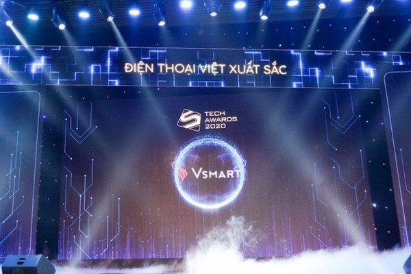 Công ty VinSmart được vinh danh thương hiệu xuất sắc nhất Tech Awards 2020