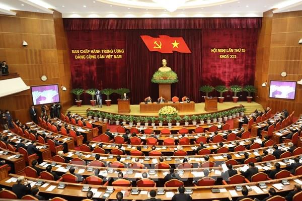 Khai mạc trọng thể Hội nghị lần thứ 15 Ban Chấp hành Trung ương Đảng khóa XII