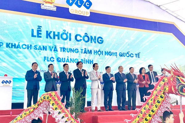 FLC khởi công Tổ hợp khách sạn 5 sao và Trung tâm Hội nghị Quốc tế FLC Quảng Bình