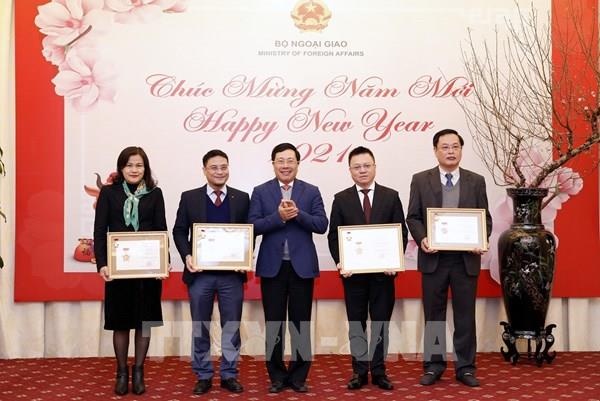Bộ Ngoại giao tôn vinh các cơ quan báo chí vì sự nghiệp ngoại giao Việt Nam
