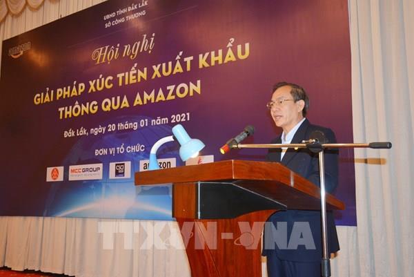 Đắk Lắk đưa nông sản lên sàn Amazon