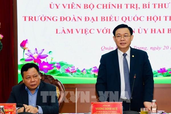 Bí thư Thành ủy Hà Nội đề nghị tháo gỡ ngay vướng mắc để đất hoang hóa đất 