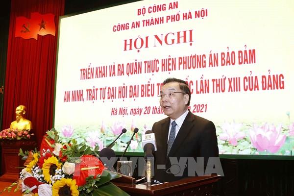 Đại hội XIII của Đảng: Công an Hà Nội triển khai các phương án đảm bảo an ninh, trật tự