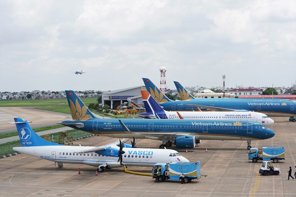 Vietnam Airlines Group đảm bảo phòng dịch chặt chẽ trên toàn mạng bay nội địa