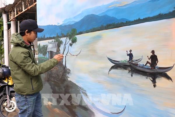 Khám phá vẻ đẹp của Làng bích họa Hòn Thiên – Ninh Thuận