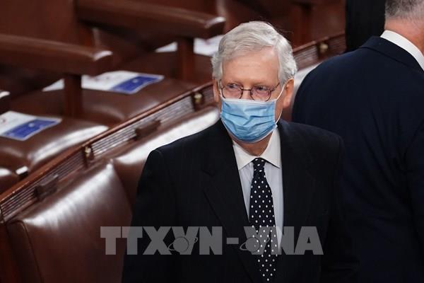 Đề xuất hoãn phiên luận tội cựu Tổng thống Trump đến giữa tháng 2