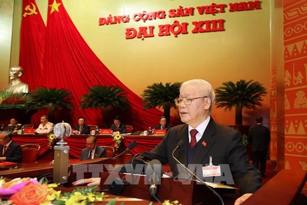 Khai mạc trọng thể Đại hội đại biểu toàn quốc lần thứ XIII Đảng Cộng sản Việt Nam