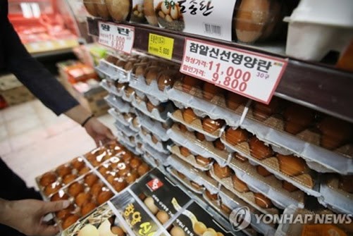 Hàn Quốc tạm dỡ bỏ thuế nhập khẩu đối với mặt hàng trứng