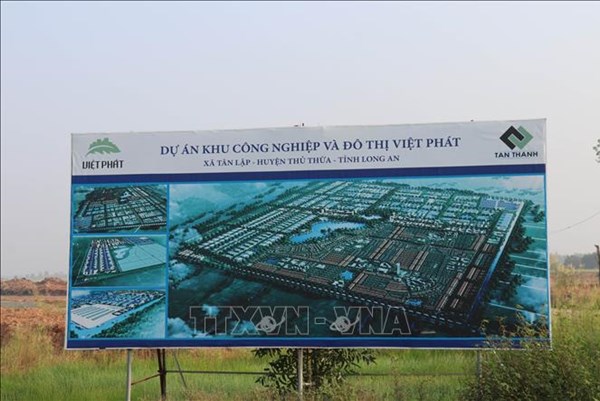 Long An thanh tra toàn diện Khu công nghiệp Việt Phát