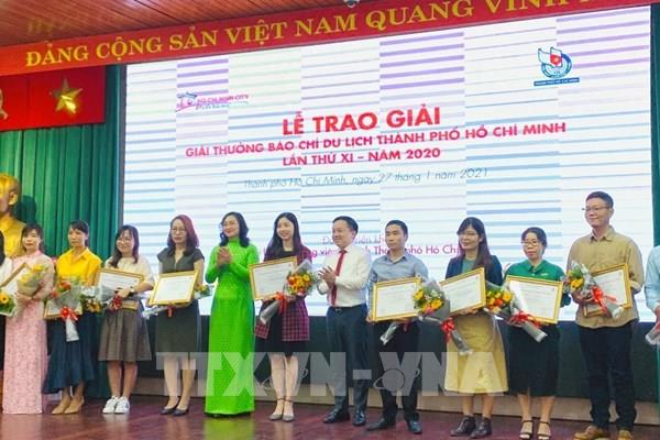 TTXVN giành ba giải thưởng Giải Báo chí Du lịch TPHCM năm 2020