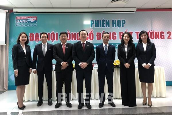 Kienlongbank đại hội bất thường, bầu bổ sung 2 nhân sự cấp cao