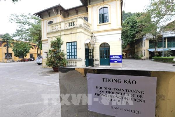 Hà Nội: Các trường học chủ động triển khai phòng, chống dịch COVID-19