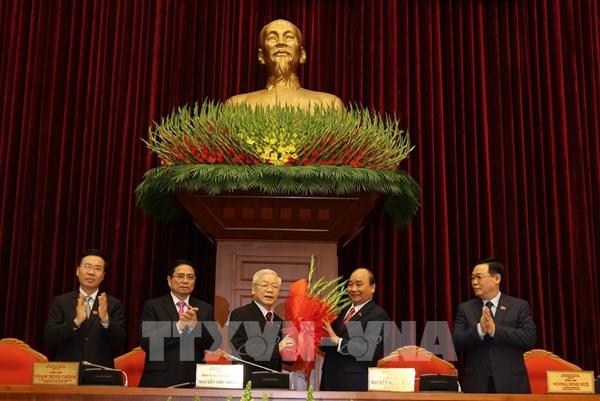 Đồng chí Nguyễn Phú Trọng được tín nhiệm bầu làm Tổng Bí thư Ban Chấp hành Trung ương Đảng Cộng sản Việt Nam khóa XIII