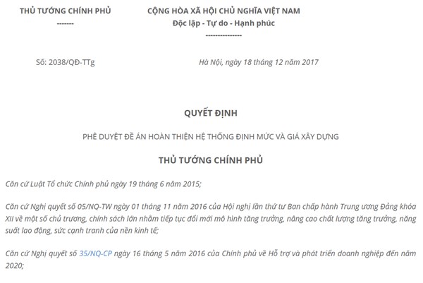Cải cách căn bản cơ chế quản lý chi phí đầu tư xây dựng