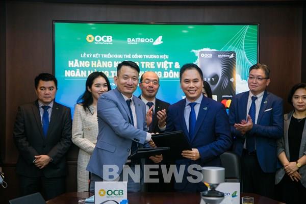Bamboo Airways và OCB ký kết triển khai thẻ đồng thương hiệu OCB – BAV