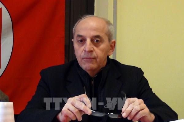 Đảng Cộng sản Italy đánh giá cao thành công của Đại hội XIII