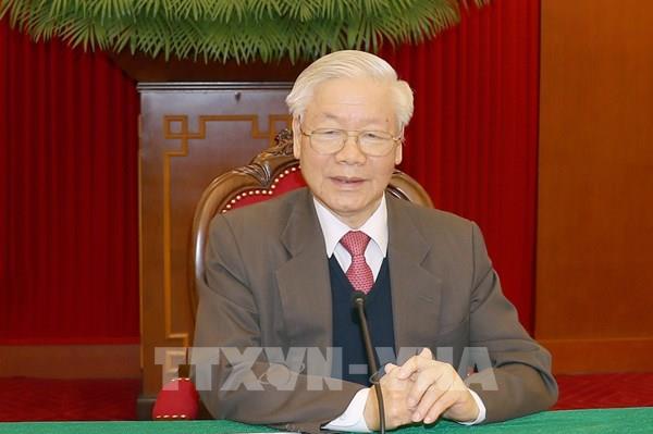 Tổng Bí thư, Chủ tịch nước Nguyễn Phú Trọng điện đàm với Tổng Bí thư, Chủ tịch nước Trung Quốc