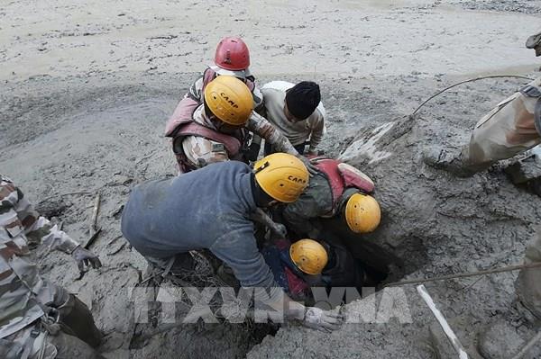 Vụ vỡ sông băng ở Ấn Độ: Tìm thấy 28 thi thể nạn nhân, 178 người vẫn mất tích