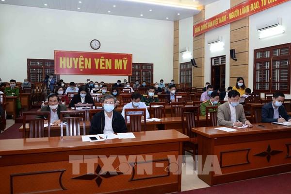 Hưng Yên phong tỏa xã Yên Phú từ ngày 9/2 để dập dịch COVID-19