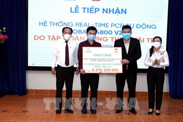 Tập đoàn Hưng Thịnh ủng hộ Tp. Hồ Chí Minh thiết bị y tế phòng, chống dịch