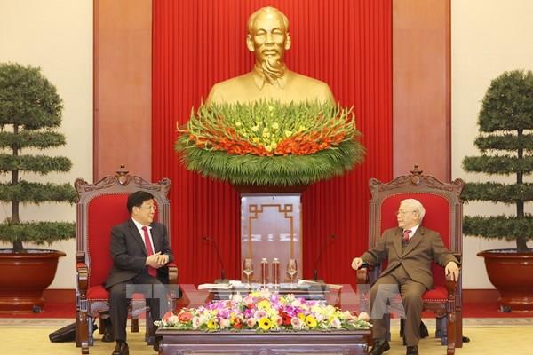 Tổng Bí thư, Chủ tịch nước Nguyễn Phú Trọng tiếp Bộ trưởng Bộ Công an Trung Quốc