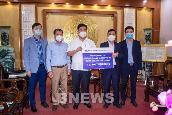 BIDV hỗ trợ 6,8 tỷ đồng cho các tỉnh phòng, chống dịch COVID-19