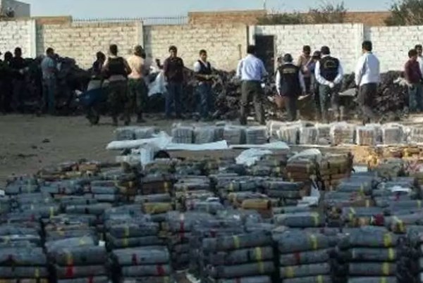 Thu giữ 3 tấn cocaine trong container hàng tại Peru
