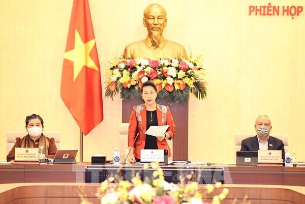 Khai mạc Phiên họp thứ 53 của Ủy ban Thường vụ Quốc hội