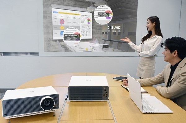 LG ra mắt 2 mẫu máy chiếu mới sử dụng tại công sở