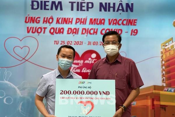 PNJ tìm nguồn vaccine COVID-19 để tiêm miễn phí cho nhân viên