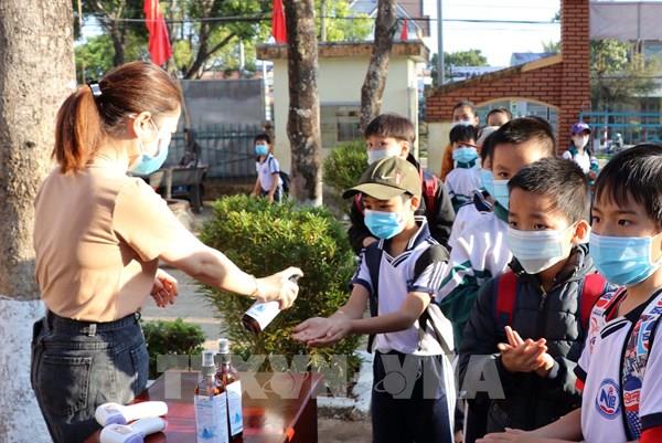 Dịch COVID-19: Gia Lai đảm bảo an toàn cho học sinh trở lại trường