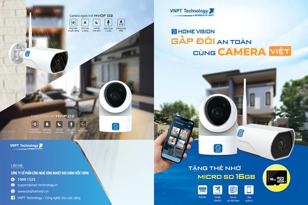 VNPT Technology chính thức mở bán IP Camera trên Shopee, Tiki và Lazada