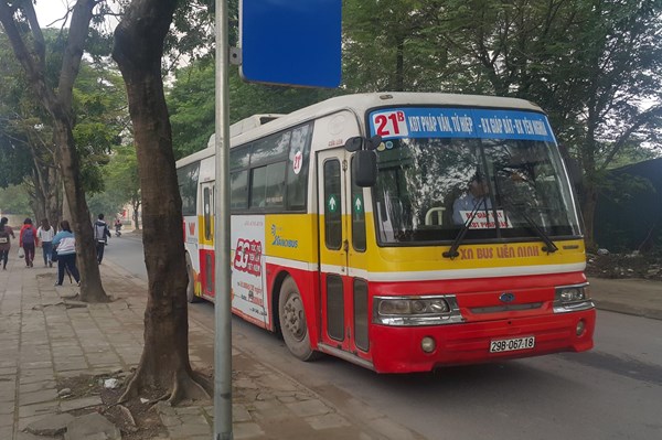 Lộ trình tuyến xe buýt 21B Hà Nội mới nhất năm 2021