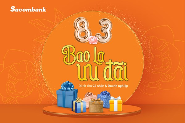 Nhiều ưu đãi cho khách hàng nữ của Sacombank