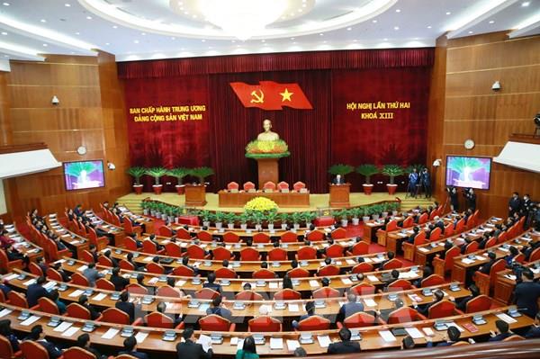 Phiên bế mạc Hội nghị lần thứ hai Ban Chấp hành Trung ương Đảng khóa XIII