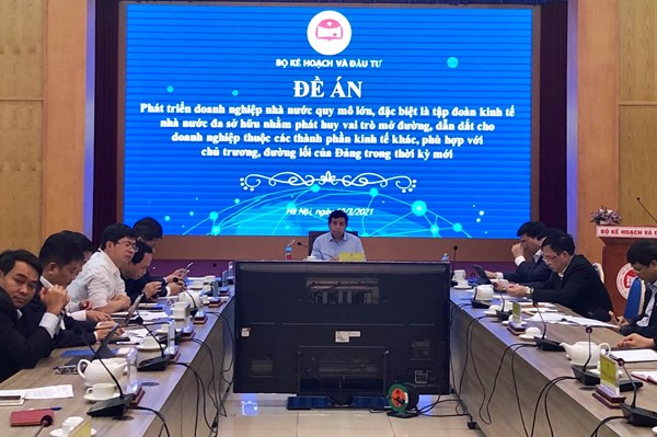 Xây dựng đề án phát triển doanh nghiệp nhà nước quy mô lớn