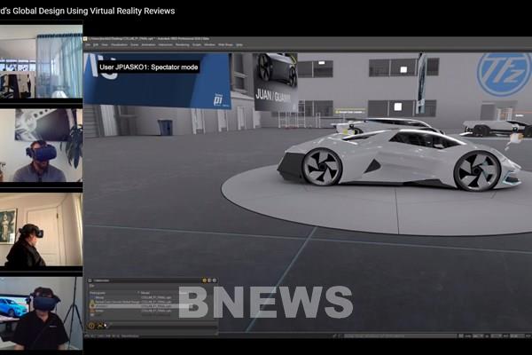 Đội ngũ thiết kế của Ford hoạt động hiệu quả tại nhà nhờ công nghệ thực tế ảo