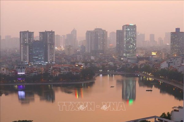 Chỉ số chất lượng không khí Hà Nội ở mức trung bình và kém