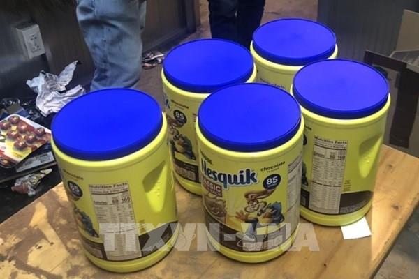 Bắt 5,84 kg chất ma túy giấu trong hộp thực phẩm chức năng tại sân bay Tân Sơn Nhất 