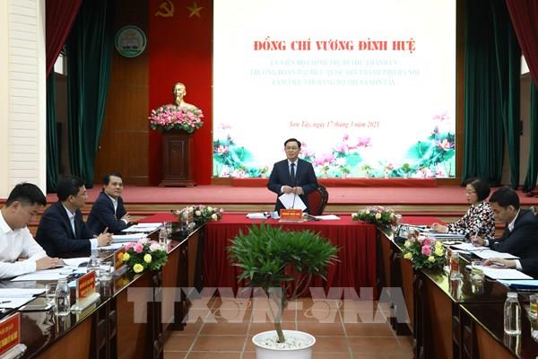 Bí thư Thành ủy Hà Nội: Sớm đưa thị xã Sơn Tây thành đô thị loại 2