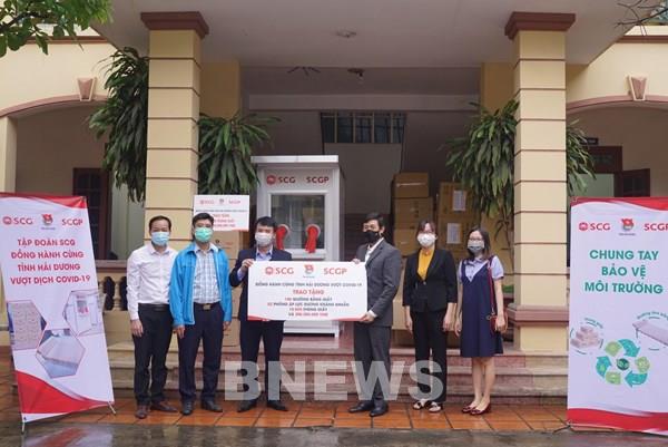 Tập đoàn SCGP hỗ trợ các địa phương phòng chống dịch COVID-19